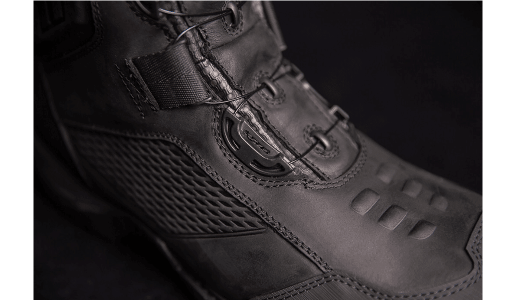 Icon Stormhawk Waterproof Black Boots - Motor Psycho Sport