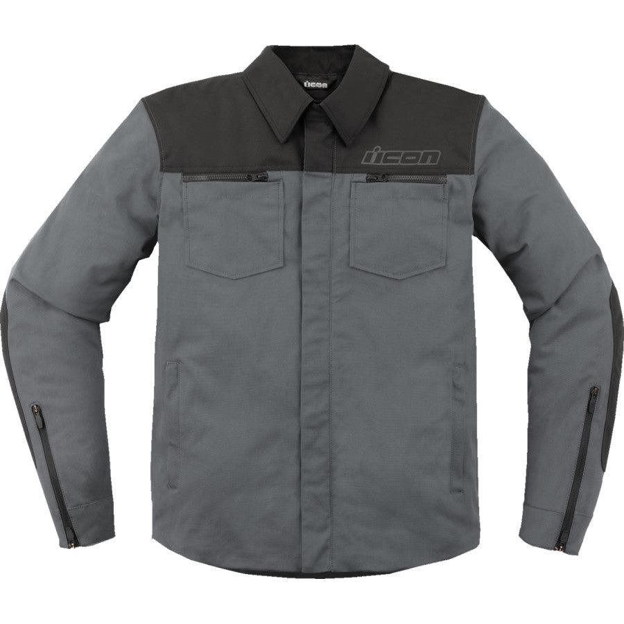 Icon Upstate Canvas CE Jacket - Motor Psycho Sport