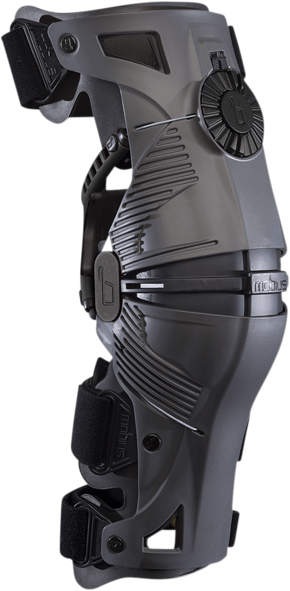 Mobius X8 Knee Brace - Gray/Black - Motor Psycho Sport