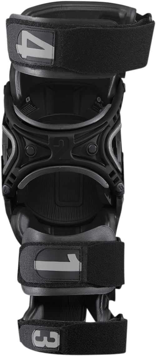 Mobius X8 Knee Brace - Gray/Black - Motor Psycho Sport