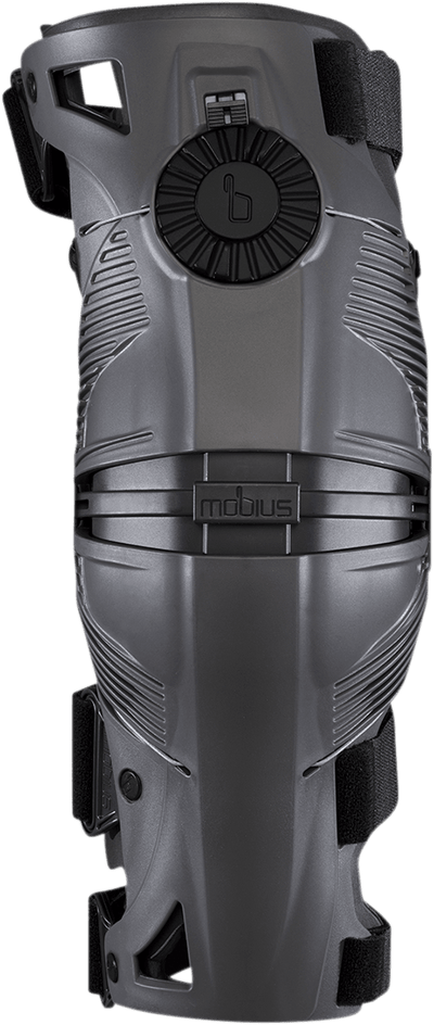 Mobius X8 Knee Brace - Gray/Black - Motor Psycho Sport
