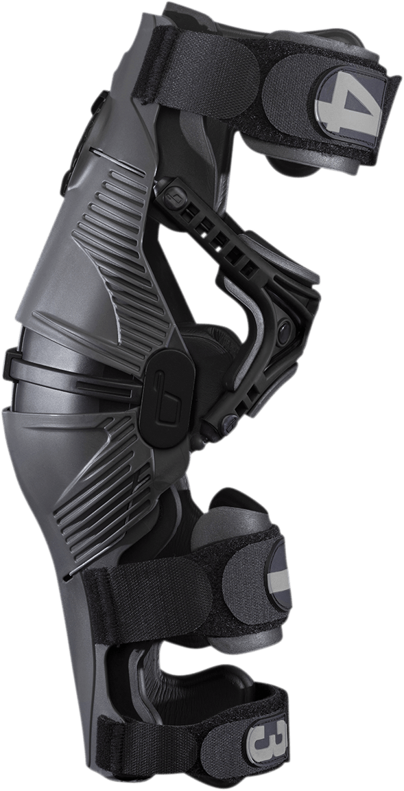 Mobius X8 Knee Brace - Gray/Black - Motor Psycho Sport