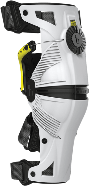 Mobius X8 Knee Braces Pair - White/Yellow – Motor Psycho Sport