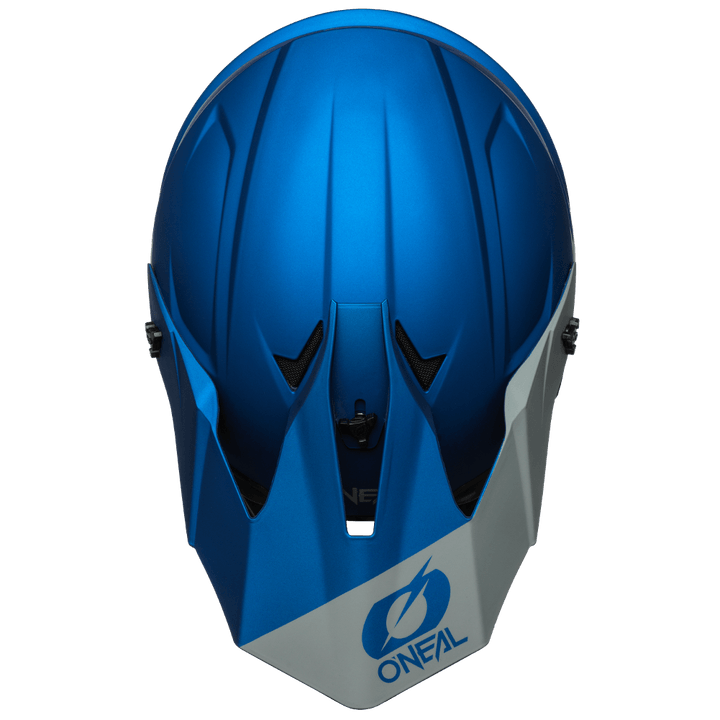 O'Neal 1 SRS Solid Helmet Blue - Motor Psycho Sport