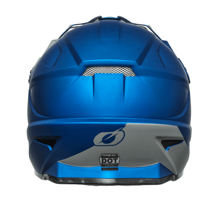 O'Neal 1 SRS Solid Helmet Blue - Motor Psycho Sport