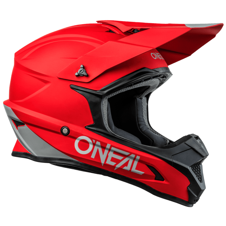 O'Neal 1 SRS Solid Helmet Red - Motor Psycho Sport