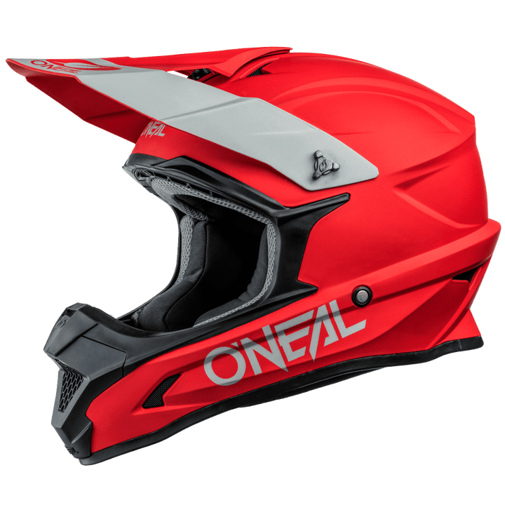 O'Neal 1 SRS Solid Helmet Red - Motor Psycho Sport