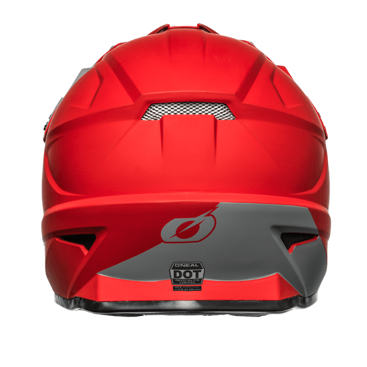 O'Neal 1 SRS Solid Helmet Red - Motor Psycho Sport
