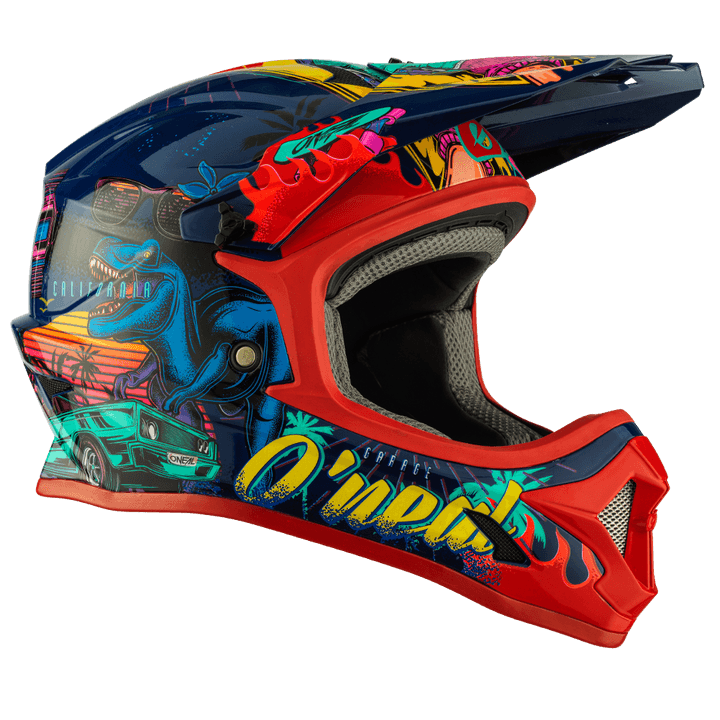 O'Neal 1 SRS Youth Solid Helmet Rex - Motor Psycho Sport