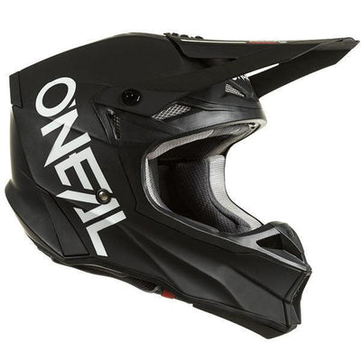 O'Neal 10 SRS Elite Black/White Helmet - Motor Psycho Sport