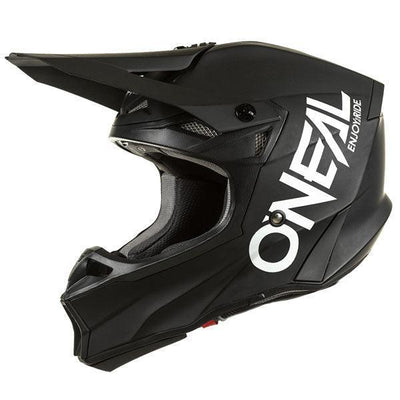 O'Neal 10 SRS Elite Black/White Helmet - Motor Psycho Sport