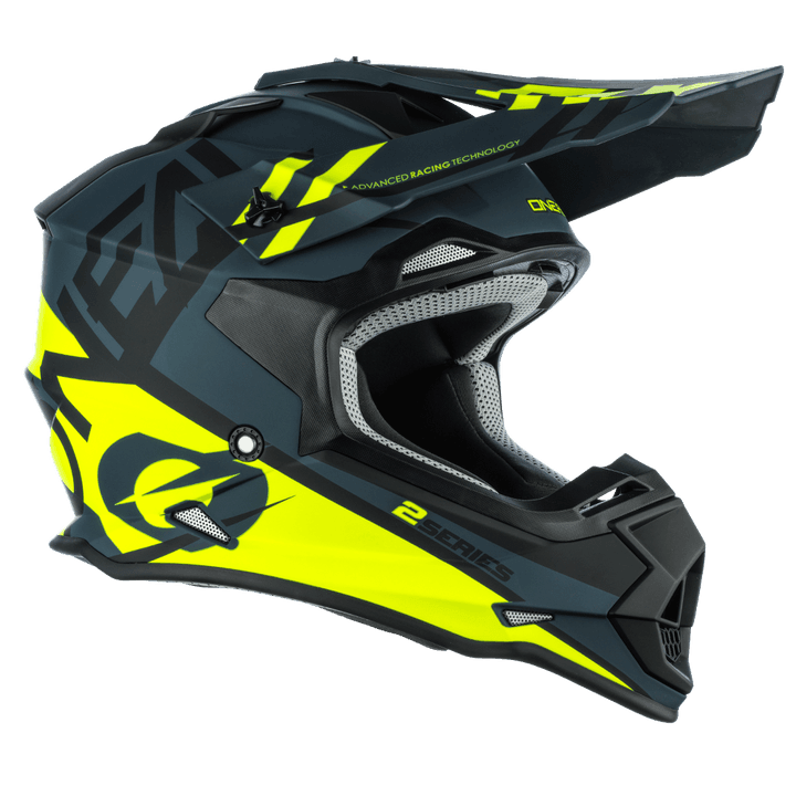 O'Neal 2 SRS Spyde Helmet Black/Hi-Viz - Motor Psycho Sport