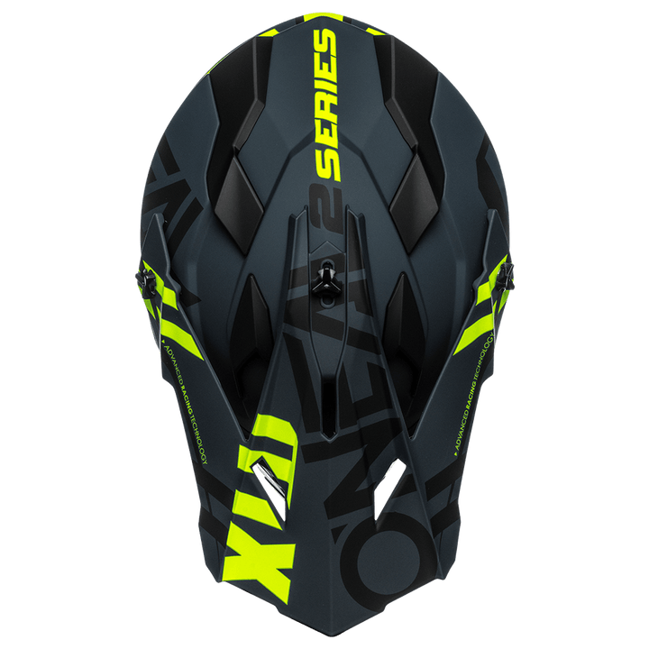 O'Neal 2 SRS Spyde Helmet Black/Hi-Viz - Motor Psycho Sport