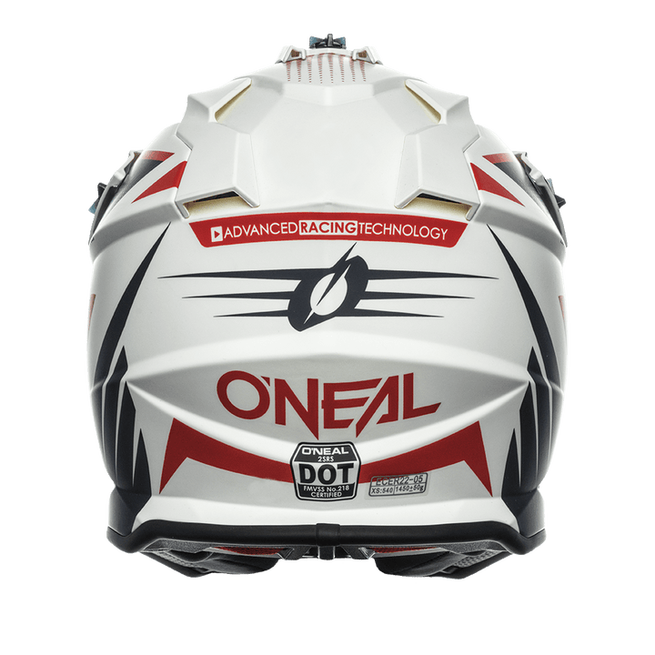 O'Neal 2 SRS Spyde Helmet White/Blue/Red - Motor Psycho Sport