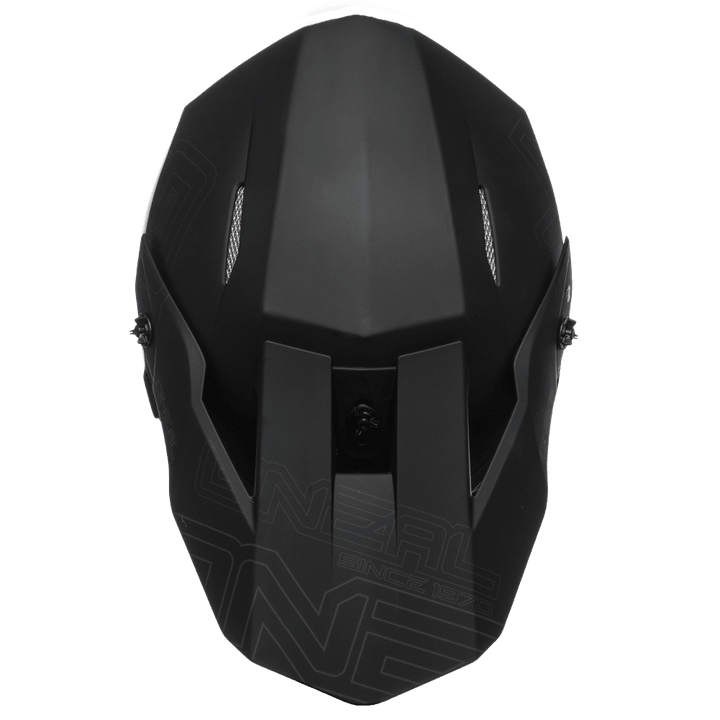 O'Neal 3 SRS Flat 2.0 Helmet Black - Motor Psycho Sport