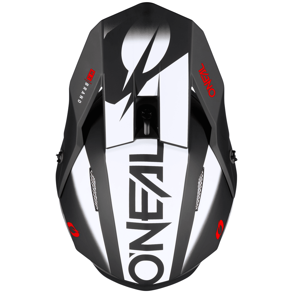 O'Neal 3 SRS Hexx V.23 Helmet Black/White - Motor Psycho Sport