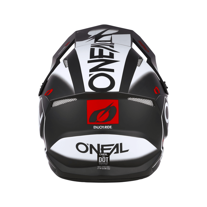 O'Neal 3 SRS Hexx V.23 Helmet Black/White - Motor Psycho Sport