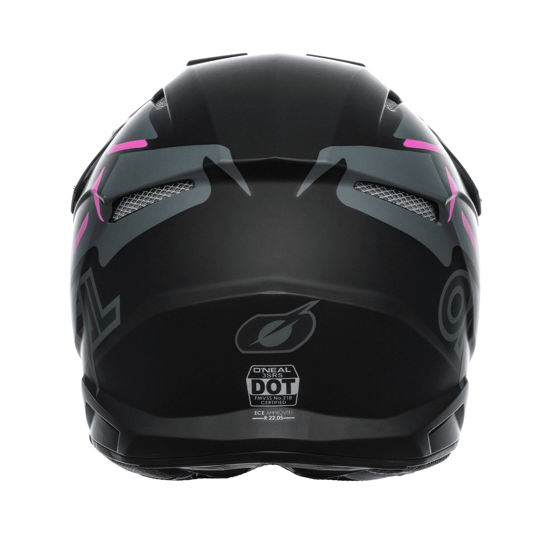 O'Neal 3 SRS Voltage Helmet Black/Pink - Motor Psycho Sport