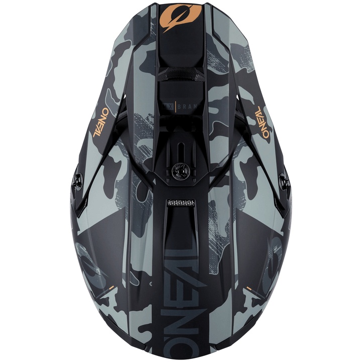 O'Neal 5 SRS Camo V.23 Helmet Black/Gray - Motor Psycho Sport