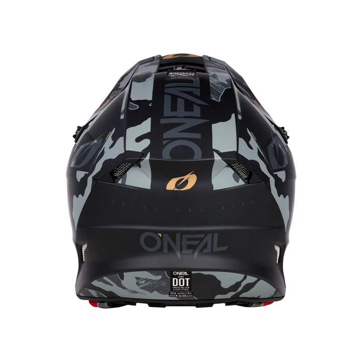 O'Neal 5 SRS Camo V.23 Helmet Black/Gray - Motor Psycho Sport