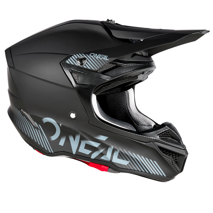 O'Neal 5 SRS Solid V.23 Helmet Black - Motor Psycho Sport