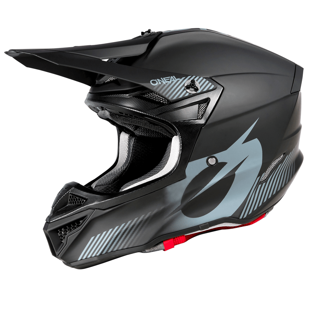 O'Neal 5 SRS Solid V.23 Helmet Black - Motor Psycho Sport