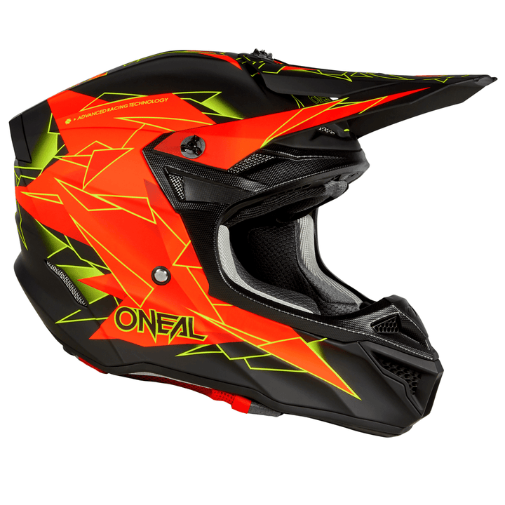 O'Neal 5 SRS Surge V.23 Helmet Black/Red - Motor Psycho Sport