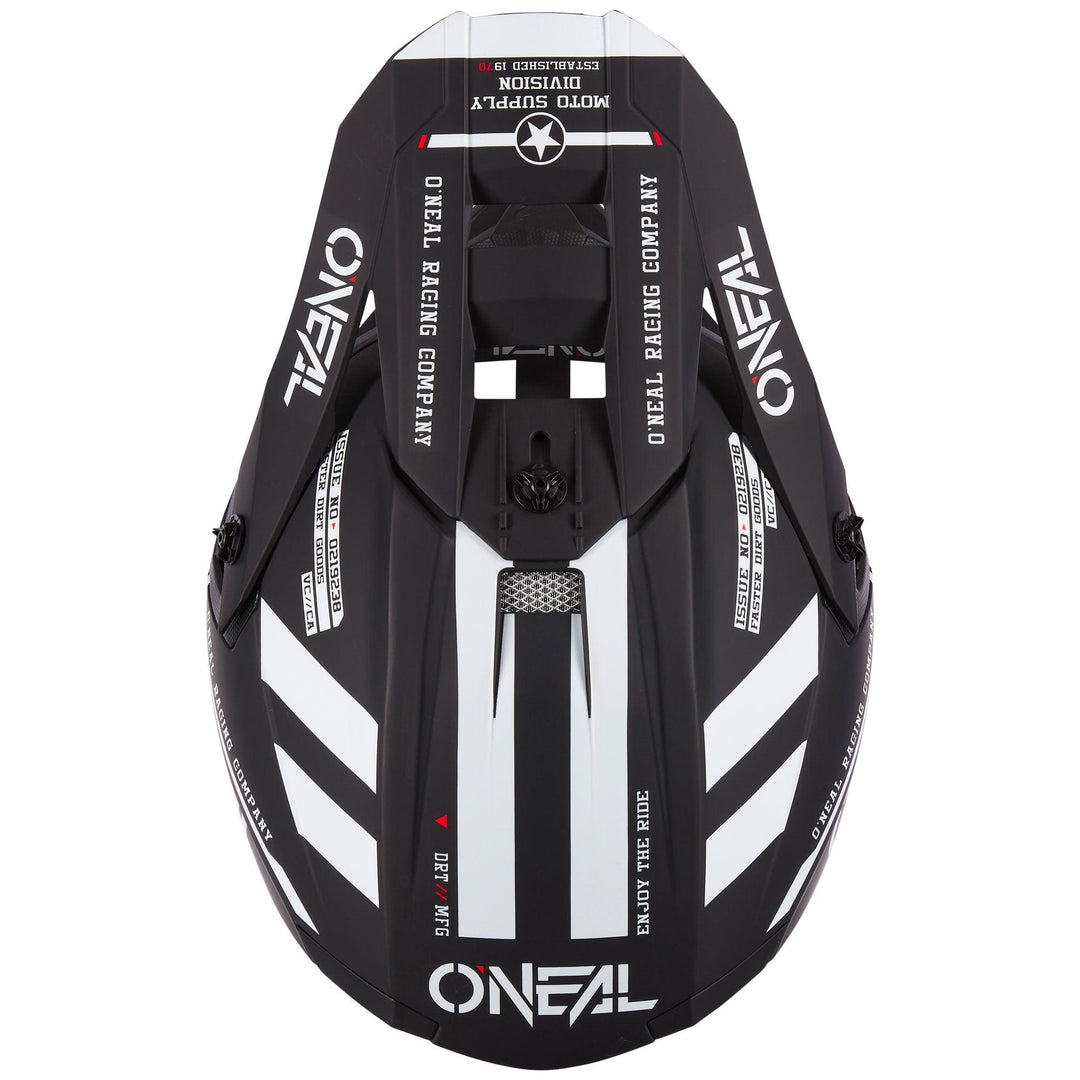 O'Neal 5 SRS Warhawk V.24 Helmet Black - Motor Psycho Sport