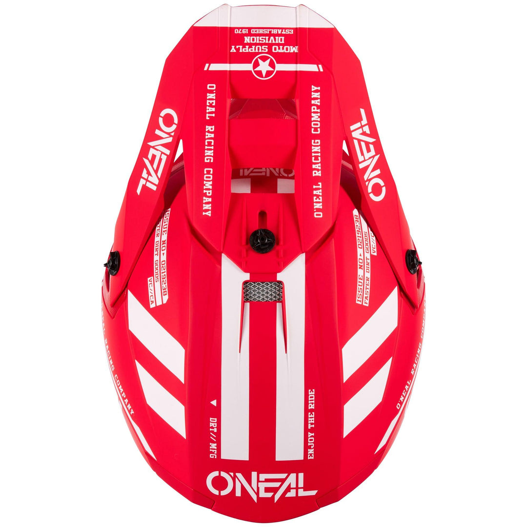 O'Neal 5 SRS Warhawk V.24 Helmet Red - Motor Psycho Sport