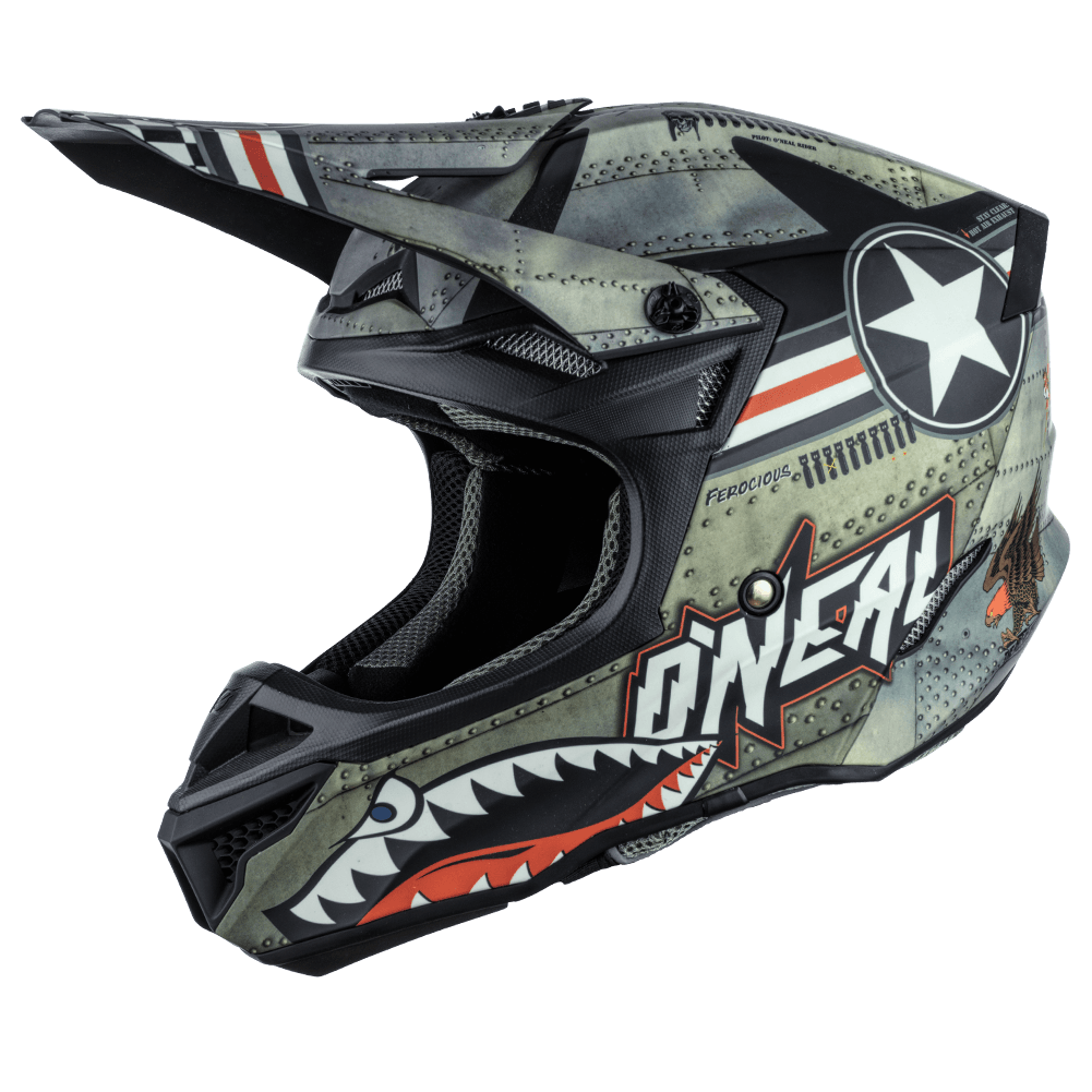 O'Neal 5 SRS Wingman Helmet Multi - Motor Psycho Sport