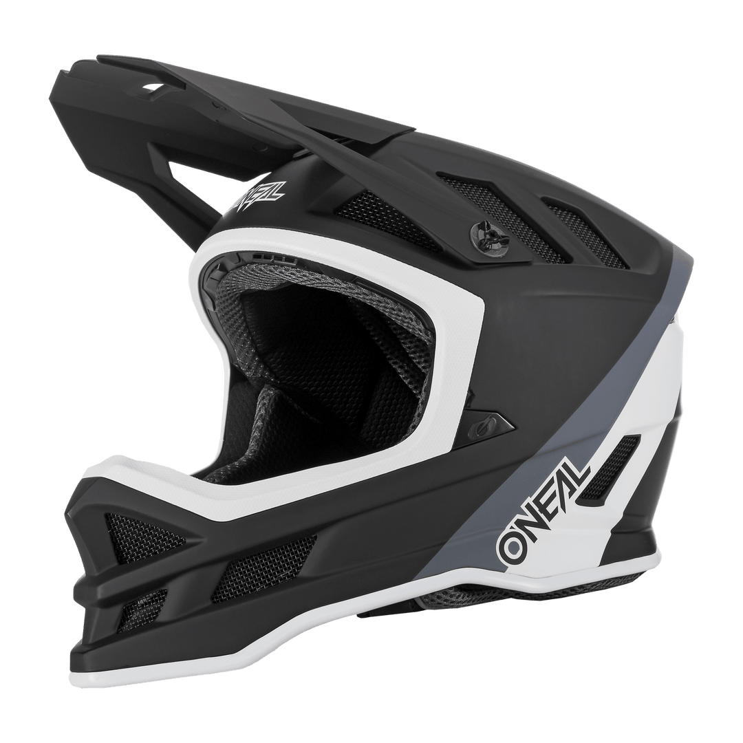 O'Neal Blade Hyperlite IPX® Helmet Charger Black/White - Motor Psycho Sport