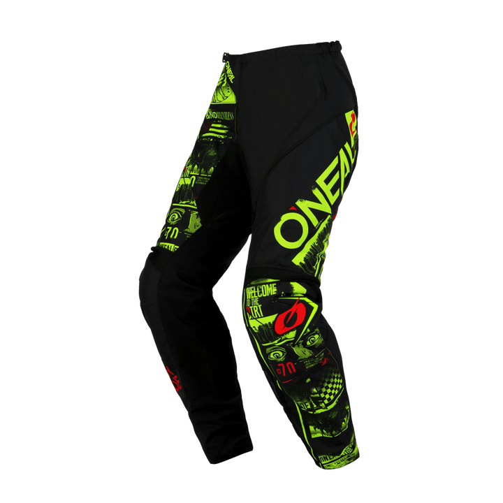 O'Neal Element Attack V.23 Pant Black/Neon - Motor Psycho Sport