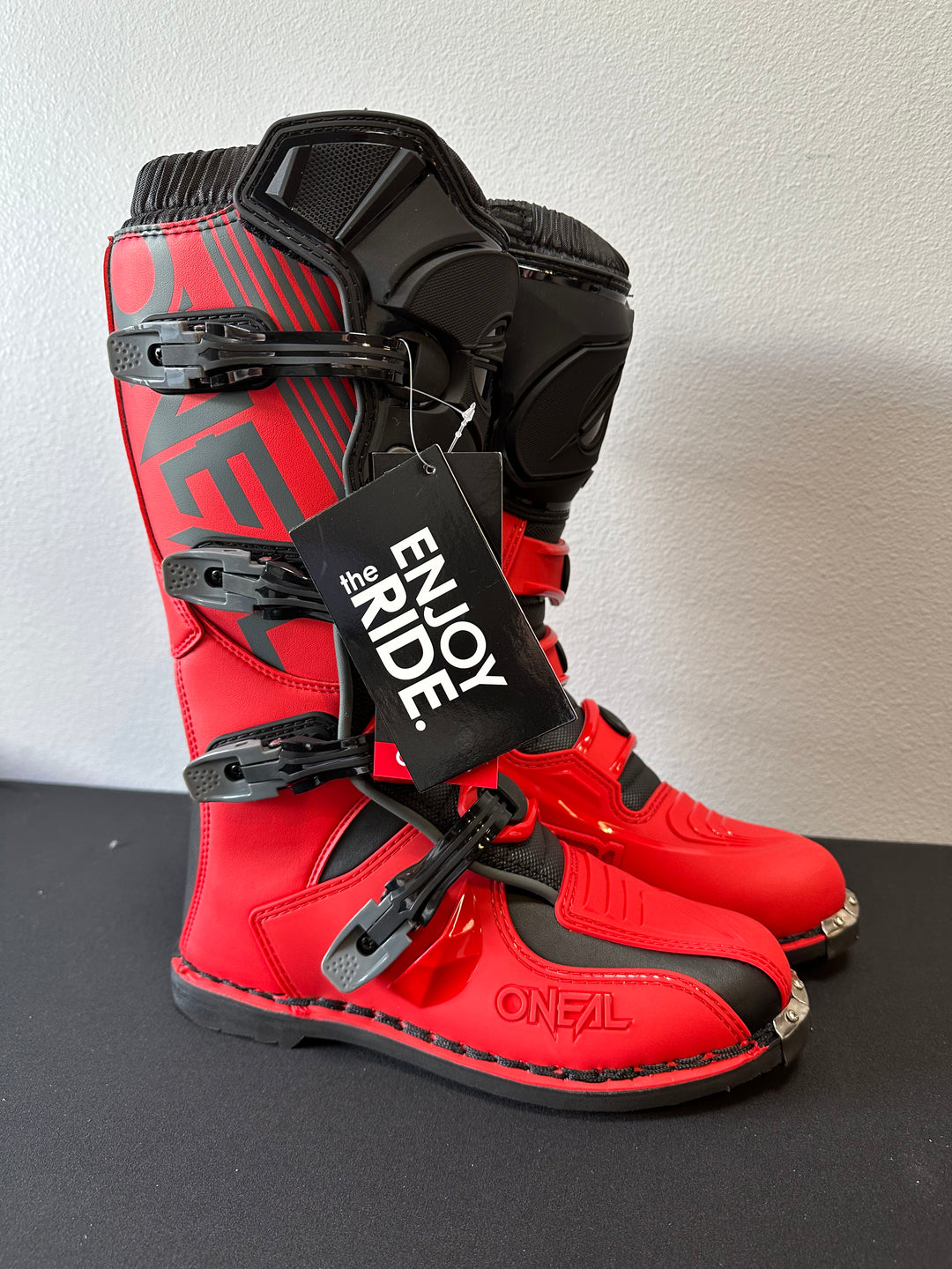 O'NEAL Element Boot - RED – Motor Psycho Sport O'NEAL Element Boot - RED – Motor Psycho Sport