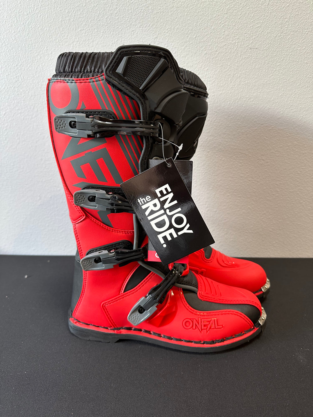 O'NEAL Element Boot - RED – Motor Psycho Sport O'NEAL Element Boot - RED – Motor Psycho Sport