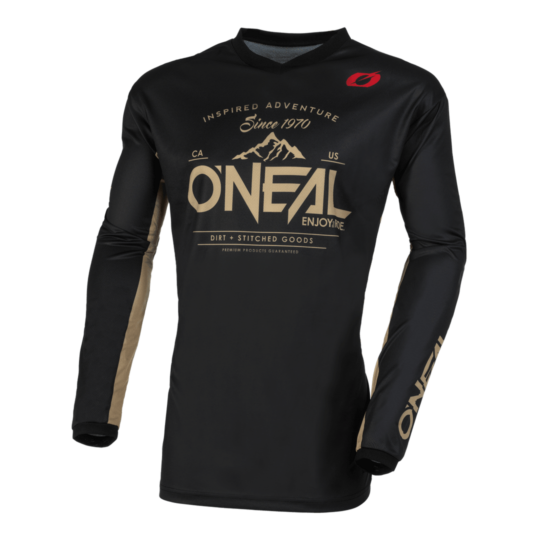 O'Neal Element Dirt V.23 Jersey Black/Sand - Motor Psycho Sport