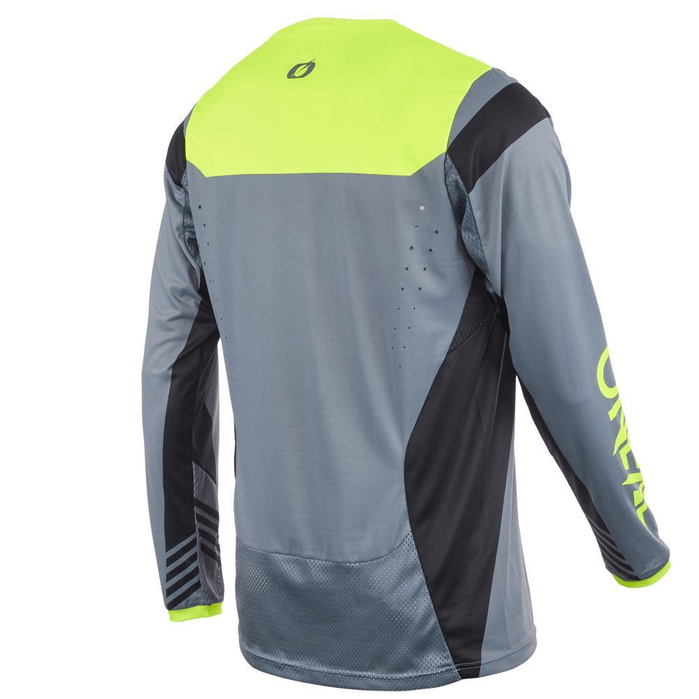 O'Neal Element FR Jersey Hybrid Gray/Neon Yellow - Motor Psycho Sport