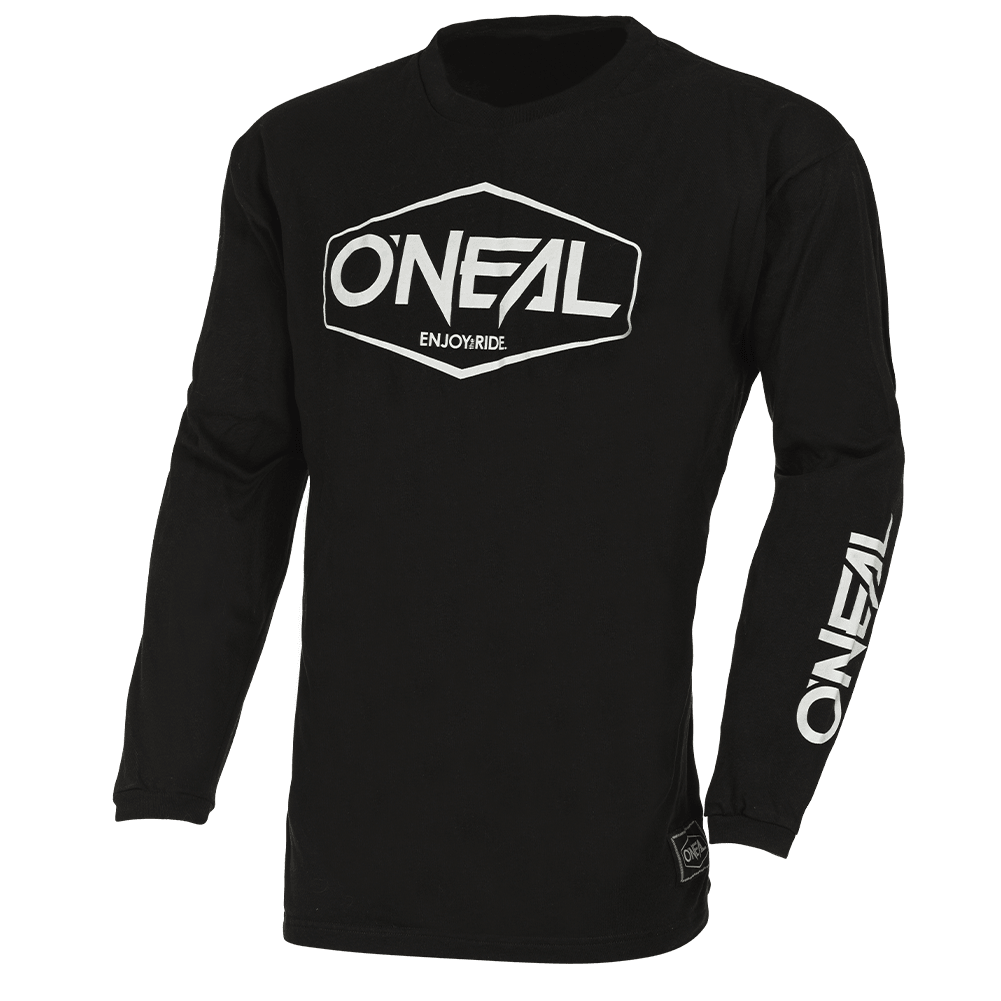 O'Neal Element Hexx Cotton Jersey Black/White - Motor Psycho Sport