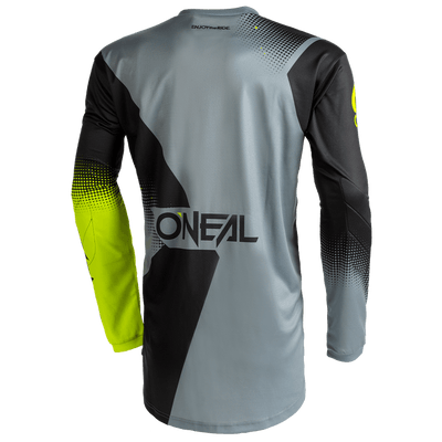 O'Neal Element Racewear Jersey Black/Gray/Yellow - Motor Psycho Sport