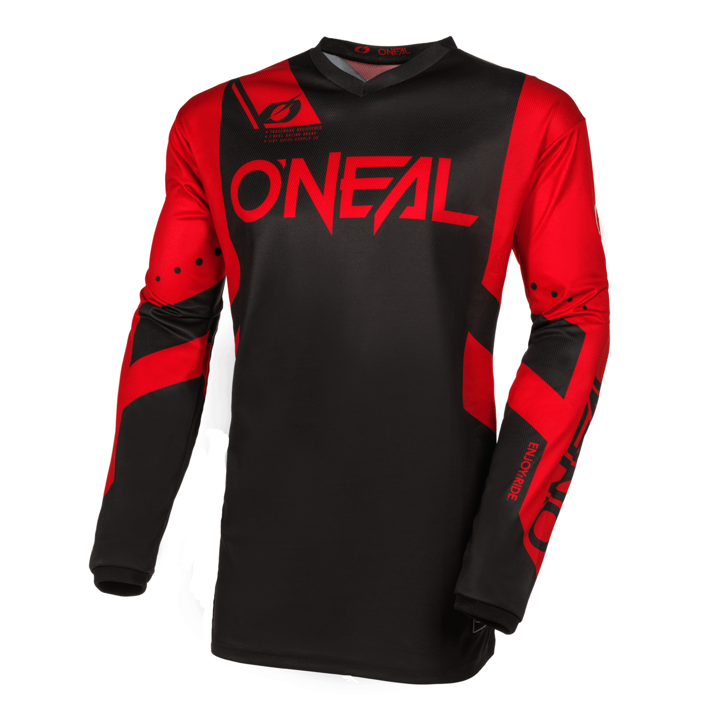 O'Neal Element Racewear V.24 Jersey Black/Red - Motor Psycho Sport