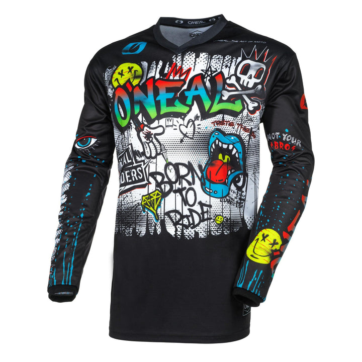 O'Neal Element Rancid V.24 Jersey Black/White - Motor Psycho Sport