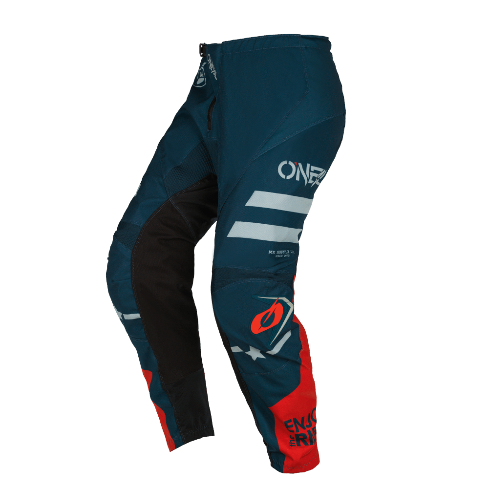 O'Neal Element Squadron Pant Teal/Gray - Motor Psycho Sport