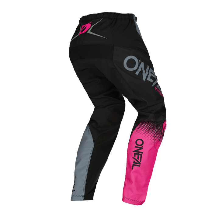 O'Neal Girls Element Youth Racewear Pant Black/Gray/Pink - Motor Psycho Sport