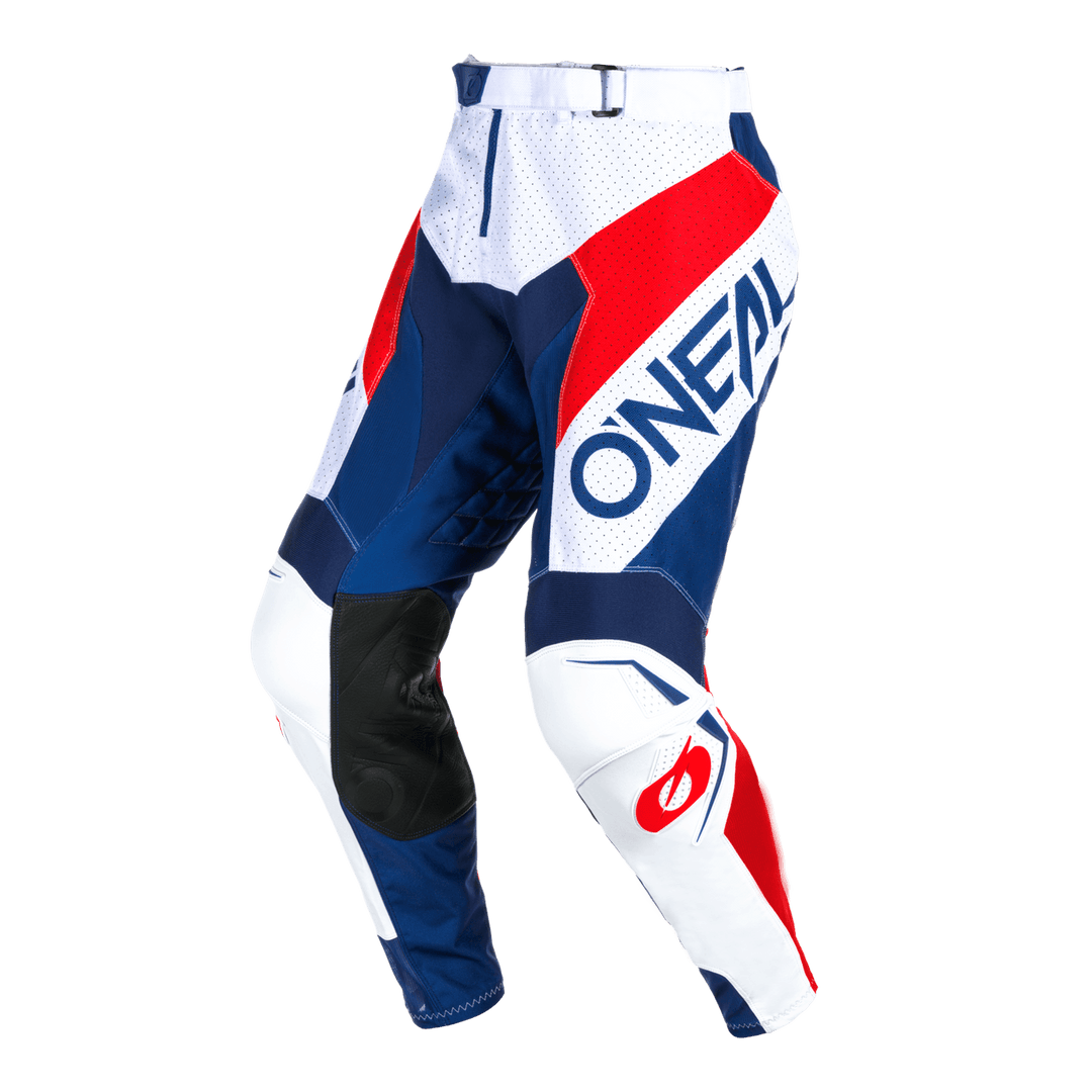 O'Neal Hardwear Air V.24 Slam Pant White/Blue/Red - Motor Psycho Sport