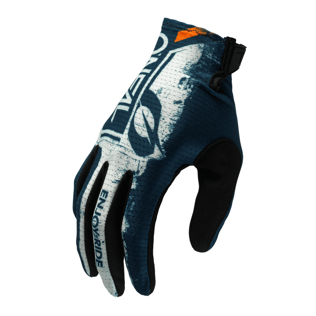 O'Neal Matrix Shocker V.23 Glove Blue/Orange - Motor Psycho Sport