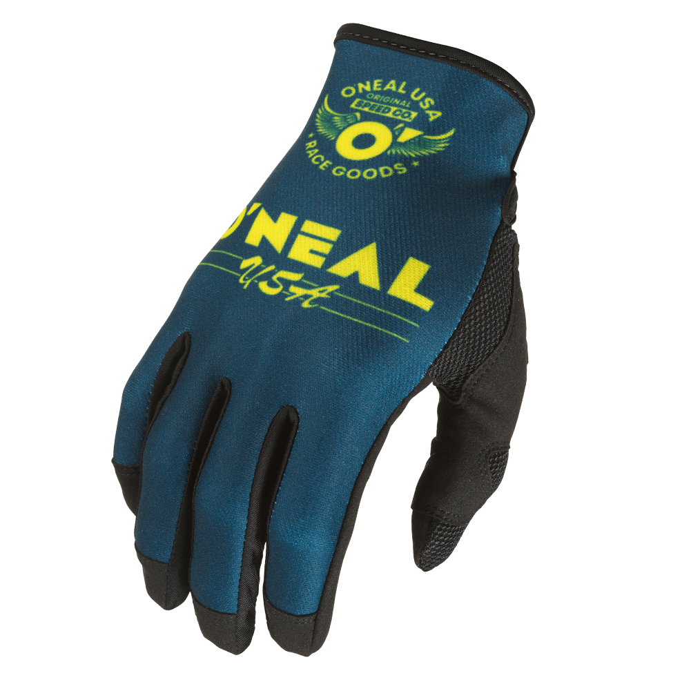O'Neal Mayhem Bullet Glove Blue/Yellow - Motor Psycho Sport