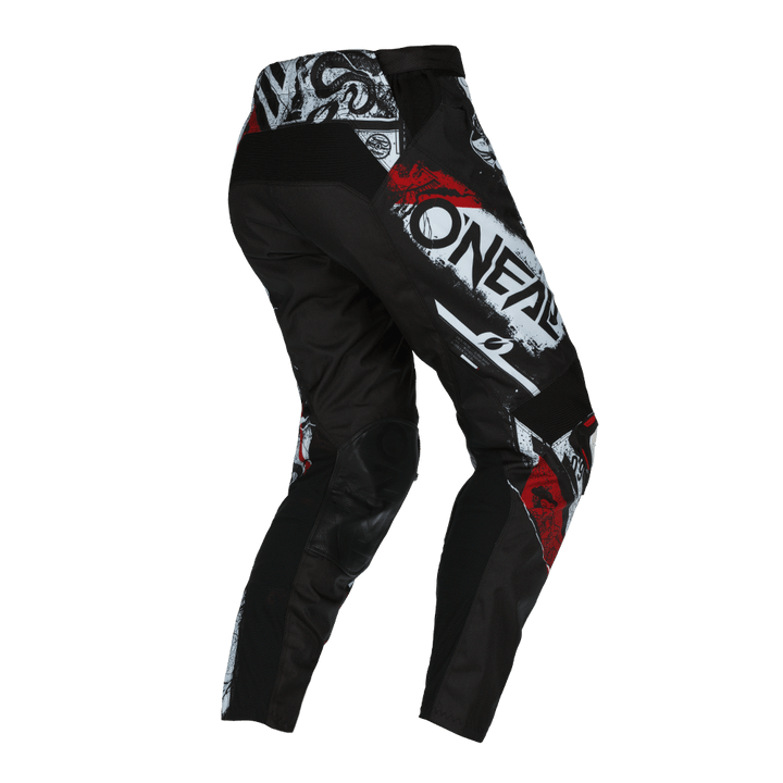 O'Neal Mayhem Scarz Pant Black/White - Motor Psycho Sport
