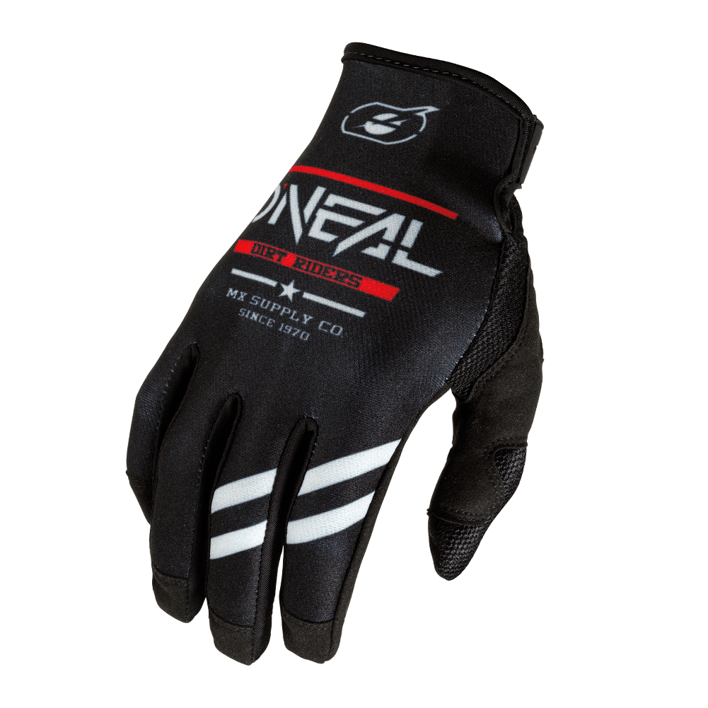 O'Neal Mayhem Squadron Glove Black/Gray - Motor Psycho Sport