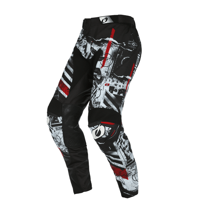 O'Neal Mayhem Youth Scarz Pant Black/White - Motor Psycho Sport