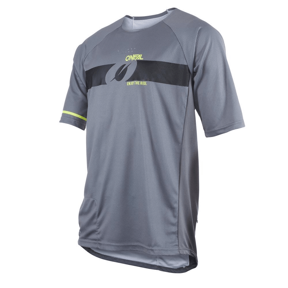 O'Neal Pin It Jersey Gray/Neon Yellow - Motor Psycho Sport