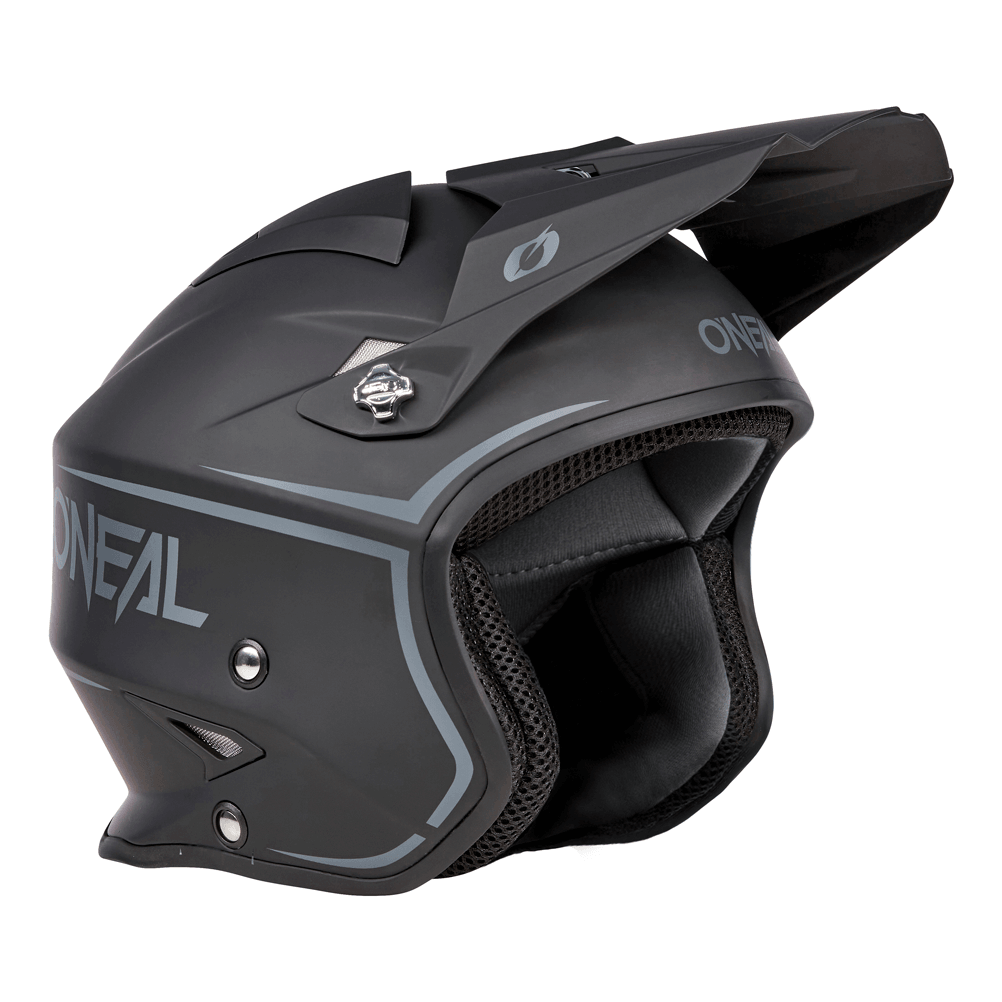O'Neal Slat V.23 Solid Helmet Black - Motor Psycho Sport